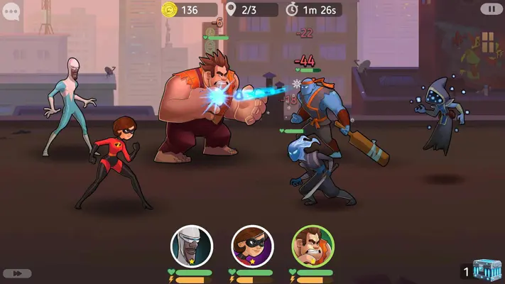 Disney Heroes: Battle Mode android App screenshot 0