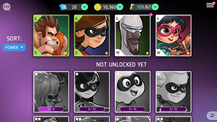 Disney Heroes: Battle Mode android App screenshot 2