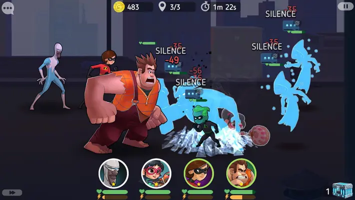 Disney Heroes: Battle Mode android App screenshot 3