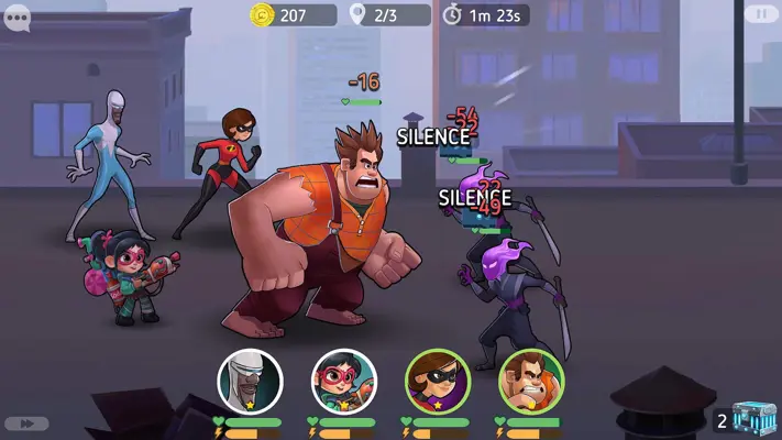 Disney Heroes: Battle Mode android App screenshot 6