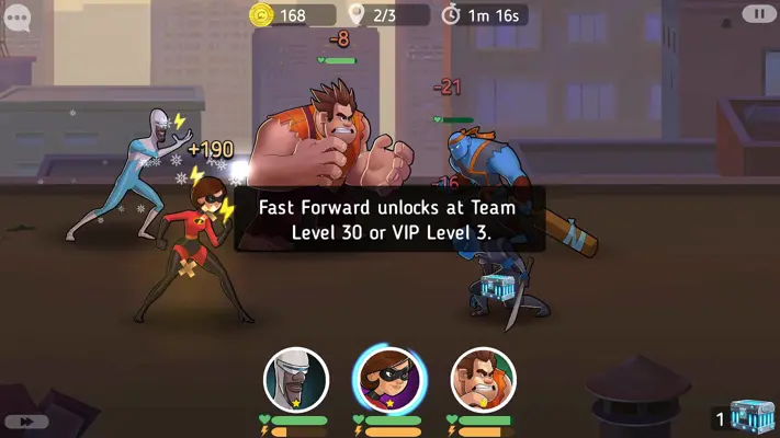 Disney Heroes: Battle Mode android App screenshot 7